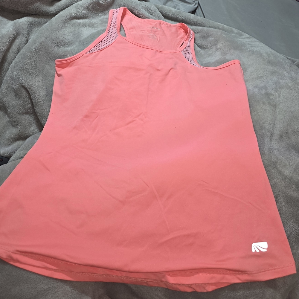 Marika Coral Activewear Performance Tank Top Size Large